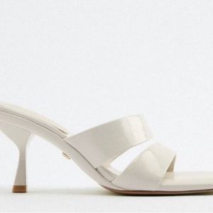 Zara Padded high heeled sandals 3803/010